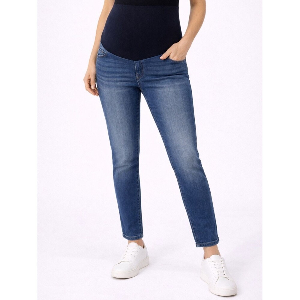 Women's Isabel Under Belly Support Maternity Skinny Jeans Size 6/28R